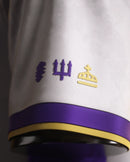 Camisa Real madrid 24/25 Edição Especial The siu RONALDO - Branca com Dourado