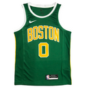 Regata NBA Boston Celtics Gold Nike Authentic Tatum 0 - Verde