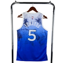 Regata NBA Timberwolves City Edition Nike Authentic Edwards 5 - Azul