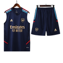 Conjunto Regata Arsenal Training 2023/24 Adidas - Azul Escuro