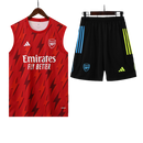 Conjunto Regata Arsenal Training 2023/24 Adidas - Vermelho