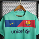 Camisa Barcelona Retrô II 10/11 Nike Masculina Verde