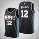 Regata NBA Grizzlies Edition 20/21 Nike Authentic Morant 12 - Preta