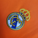 Camisa Real Madrid II Away 2013/14 Retrô (Manga longa) Laranja