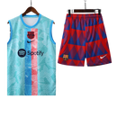 Conjunto Regata Barcelona 23/24 Nike - Azul Claro