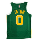 Regata NBA Boston Celtics Gold Nike Authentic Tatum 0 - Verde