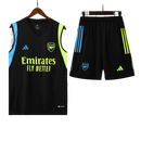 Conjunto Regata Arsenal Training 2023/24 Adidas - Preto
