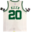 Regata NBA Boston Celtics Retrô Nike Authentic Allen 20 - Branca