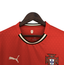 Camisa Seleção Portugal Home 25/26 s/n Torcedor Puma Masculina - Vermelho