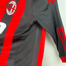 Camisa A.C Milan  - Retrô Manga longa 09/10  (Casa)