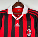Camisa A.C Milan  - Retrô Manga longa 09/10  (Casa)