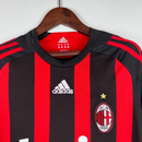 Camisa A.C Milan  - Retrô Manga longa 08/09 (Casa)