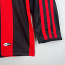 Camisa A.C Milan  - Retrô Manga longa 08/09 (Casa)