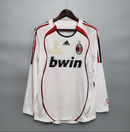 Camisa A.C Milan - Retrô Manga Longa | 06/07 (Fora)