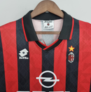 Camisa A.C Milan- Retrô |  95/96 -  (Casa)