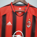 Camisa  A.C Milan - Retrô | 05/05  -  (Casa)