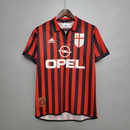 Camisa A.C Milan  - Retrô | 99/00 -  (Casa)