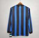 Camisa Inter De Milão - Retrô Manga Longa| 10/11 -  (Casa)