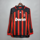 Camisa A.C Milan  - Retrô Manga Longa| 06/07 (Casa)