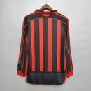 Camisa A.C Milan  - Retrô Manga Longa| 06/07 (Casa)