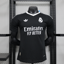 Camisa Real Madrid - Jogador | 24/25 - Preta (Goleiro)