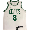 Regata NBA Boston Celtics Retrô Nike Authentic Walker 8 - Branca