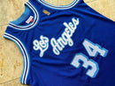 Regata NBA Orlando Magic Retrô 1996-1997 Mitchell & Ness Authentic O' Neal 34 - Azul