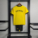 Kit Infantil Borussia Dortmund 23/24 - Amarelo/Preto