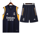 Conjunto Regata Real Madrid Training 2023/24 Adidas - Azul