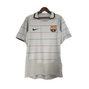 Camisa Retrô Barcelona Nike 2003/04 Masculino Cinza