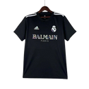 Camisa Real Madrid x Balmain Holográfica 23/24 s/n° Torcedor Masculino - Preto