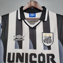 Camisa Retrô Santos | 1998 Umbro - Preto e Branco Masculina