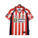 Camisa Chivas Retrô 1999/2000 Vermelha e Branca - Atletica