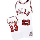 Regata NBA Chicago Bulls Retrô 1984-1985 Mitchell & Ness Authentic Jordan 23 - Branca