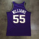 Regata NBA Sacramento Kings Retrô 1998 - 1999 Mitchell & Ness Authentic Williams 55 - Azul