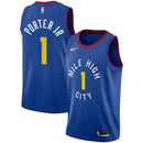 Regata NBA Denver Nuggets Nike Authentic Swingman Porter Jr 1 - Azul