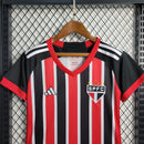 Camisa Feminina São Paulo II 23/24 Adidas - Preto e Vermelho