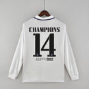 Camisa Manga Longa Real Madrid [UEFA Champions League
